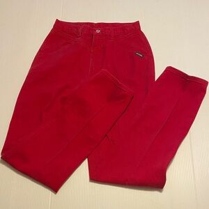 Vintage Red Rocky Mountain Jeans